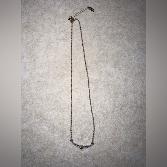 Harry Potter Warner Bros Universal Golden Snitch Silver and Gold Color Necklace - Picture 4 of 7